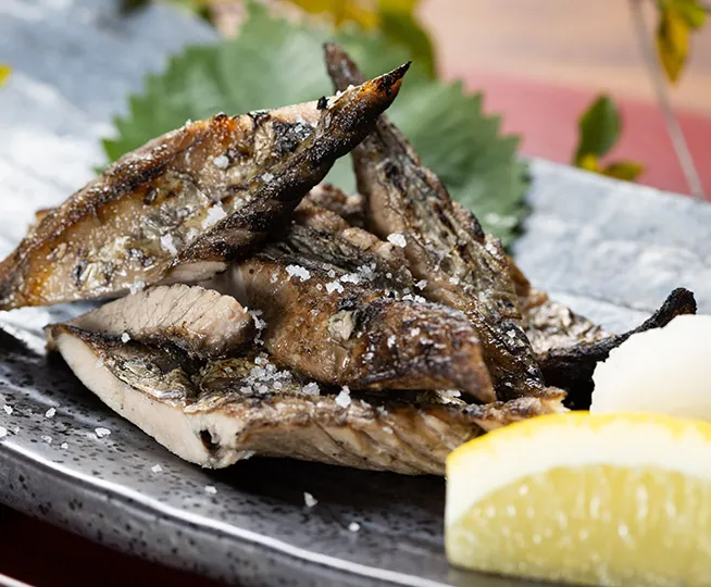 鰹ハランボの藁焼き